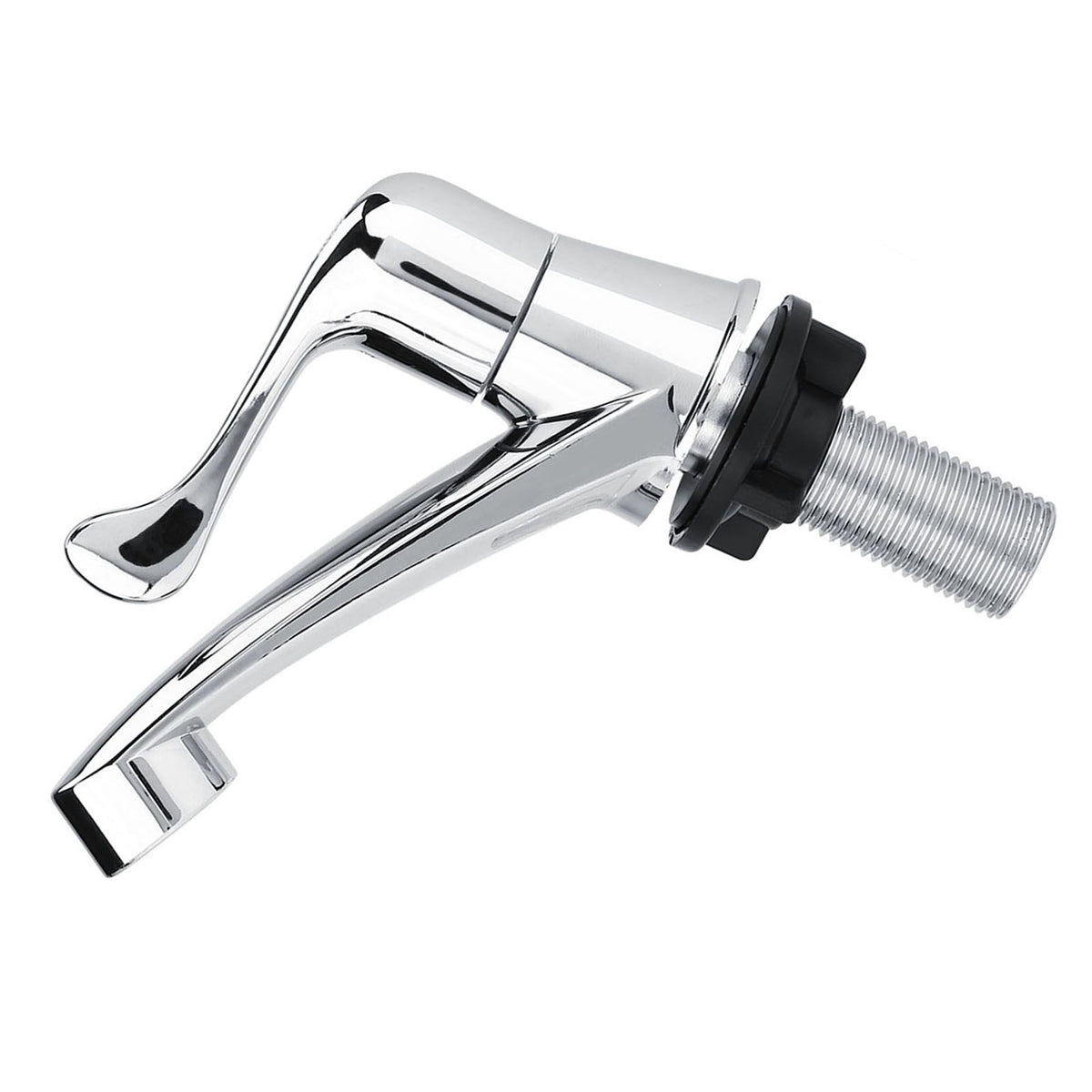 ABS Plastic Single Cold Faucet Water Tap Bathroom Basin Kitchen Sink Accessories(Tail G1/2)