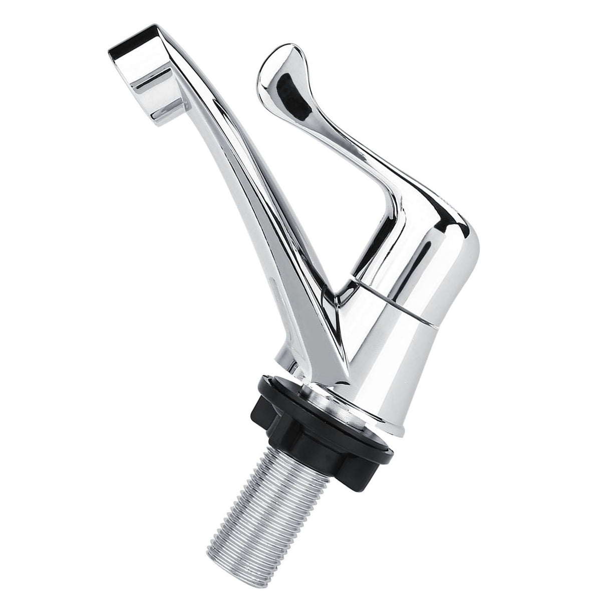 ABS Plastic Single Cold Faucet Water Tap Bathroom Basin Kitchen Sink Accessories(Tail G1/2)