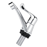 ABS Plastic Single Cold Faucet Water Tap Bathroom Basin Kitchen Sink Accessories(Tail G1/2)