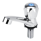 ABS Plastic Single Cold Faucet Water Tap Bathroom Basin Kitchen Sink Accessories(Diamond G1/2)