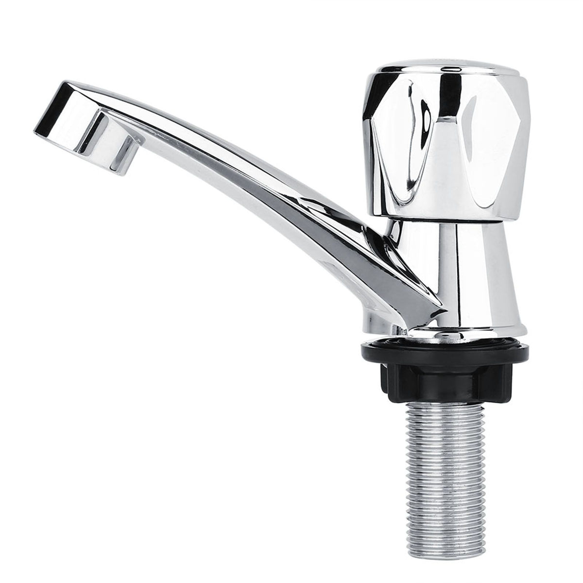 ABS Plastic Single Cold Faucet Water Tap Bathroom Basin Kitchen Sink Accessories(Diamond G1/2)