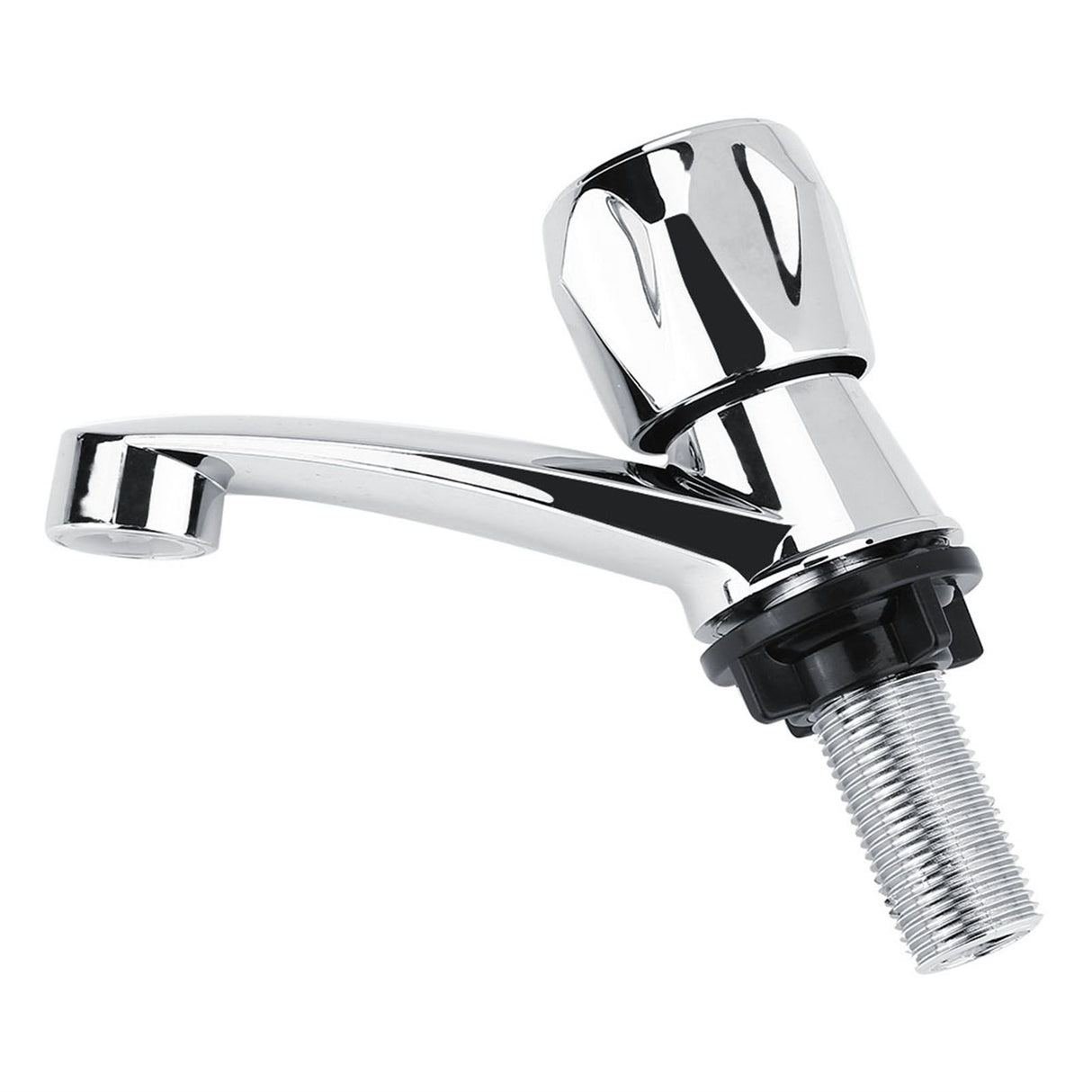 ABS Plastic Single Cold Faucet Water Tap Bathroom Basin Kitchen Sink Accessories(Diamond G1/2)