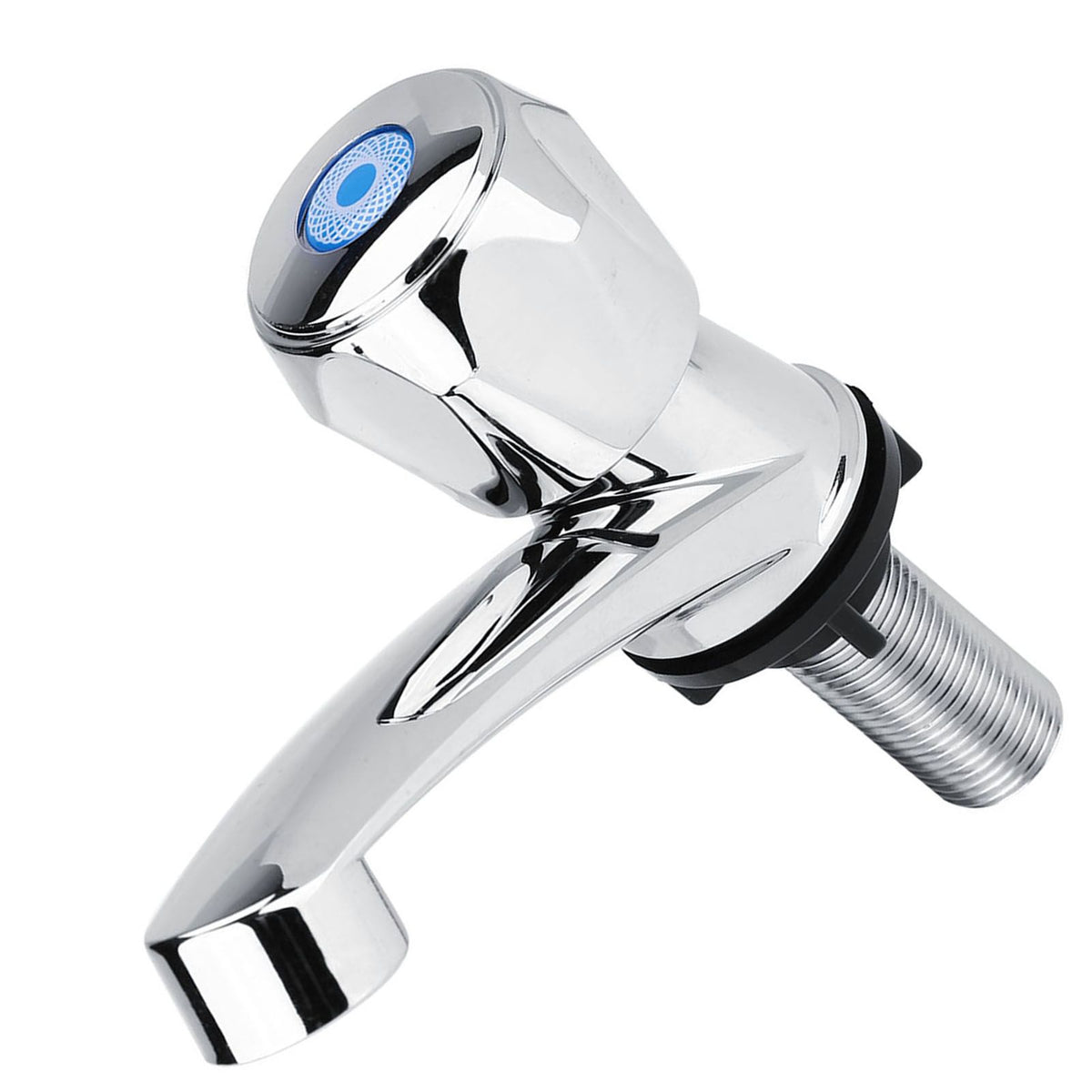 ABS Plastic Single Cold Faucet Water Tap Bathroom Basin Kitchen Sink Accessories(Diamond G1/2)