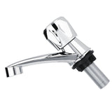 ABS Plastic Single Cold Faucet Water Tap Bathroom Basin Kitchen Sink Accessories(Diamond G1/2) - Extra Image
