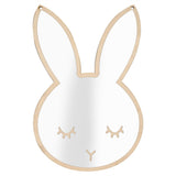 Nordic Acrylic Decorative Mirror Wall Sticker Decal Children Kids Room Art Home Decor #Rabbit