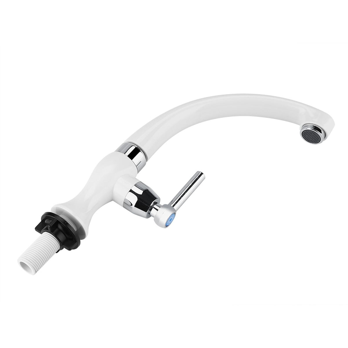 ABS Plastic Single Cold Faucet Water Tap Kitchen Sink Bathroom Basin Accessories G1/2(Straight)