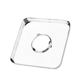 Solid Brass Chrome Finish Square Hand Shower Outlet Elbow Angle Valve Concealed Wall Mounted - Extra Image