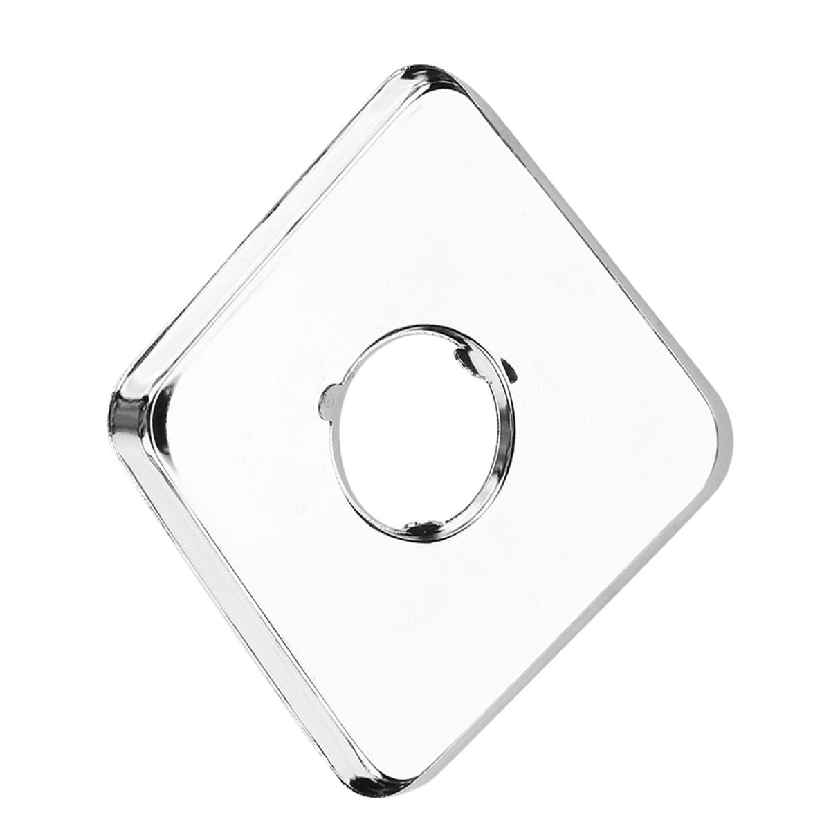 Solid Brass Chrome Finish Square Hand Shower Outlet Elbow Angle Valve Concealed Wall Mounted