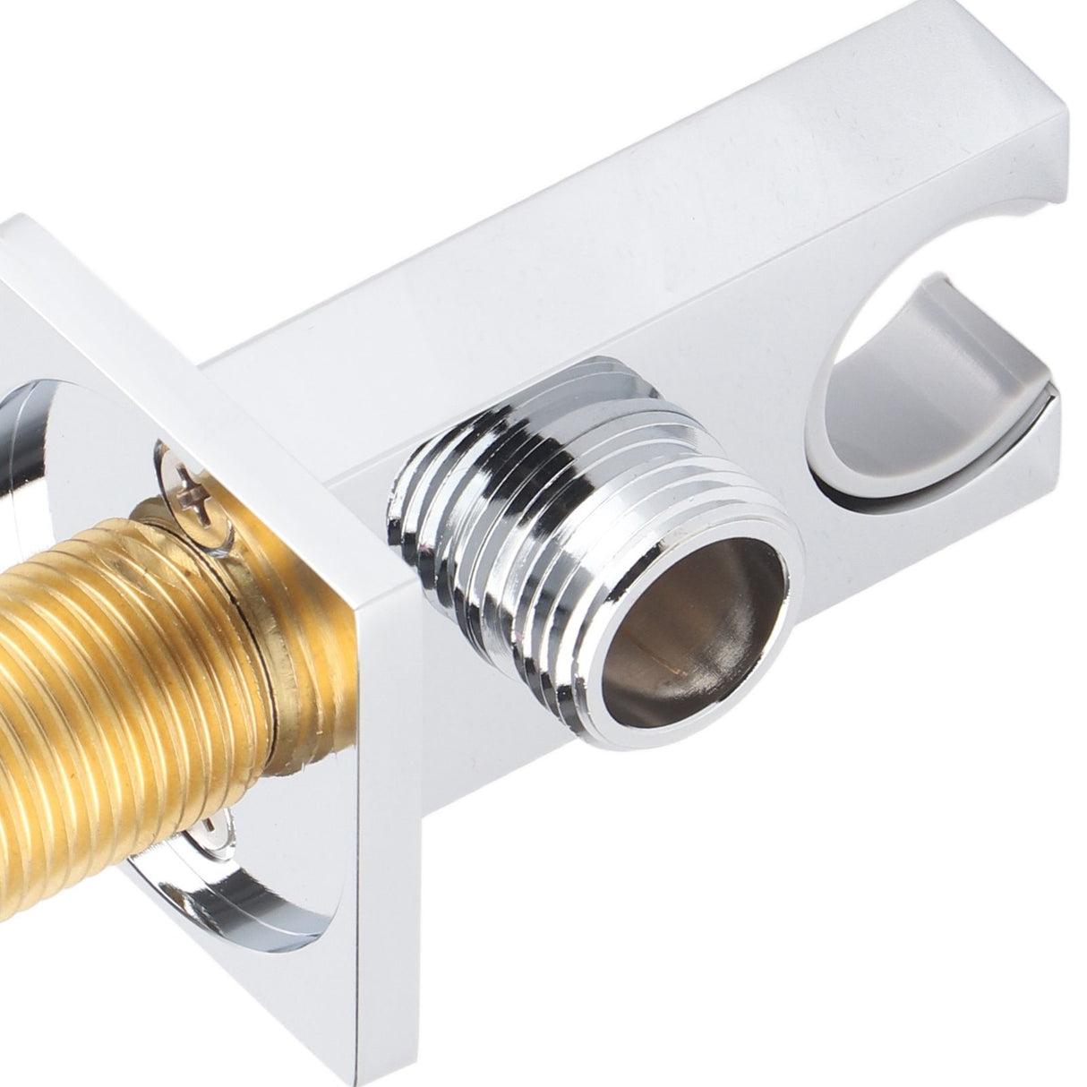 F‑Y290 Shower Outlet Elbow Holder For Hose Brass Head Bracket Wall Connector