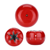 Tomato Shaped Mechanical 60 Minutes Countdown Timer Kitchen Cooking & Baking Helper 6.3 x 4.5cm