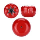 Tomato Shaped Mechanical 60 Minutes Countdown Timer Kitchen Cooking & Baking Helper 6.3 x 4.5cm - Extra Image