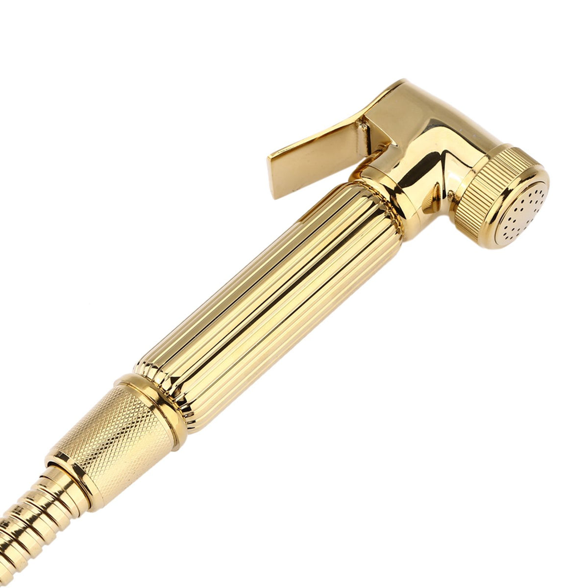 Solid Brass Wall Mount Shower Toilet Bathroom Handheld Bidet Diaper Spray Sprayer Shattaf Kit