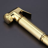 Solid Brass Wall Mount Shower Toilet Bathroom Handheld Bidet Diaper Spray Sprayer Shattaf Kit - Extra Image