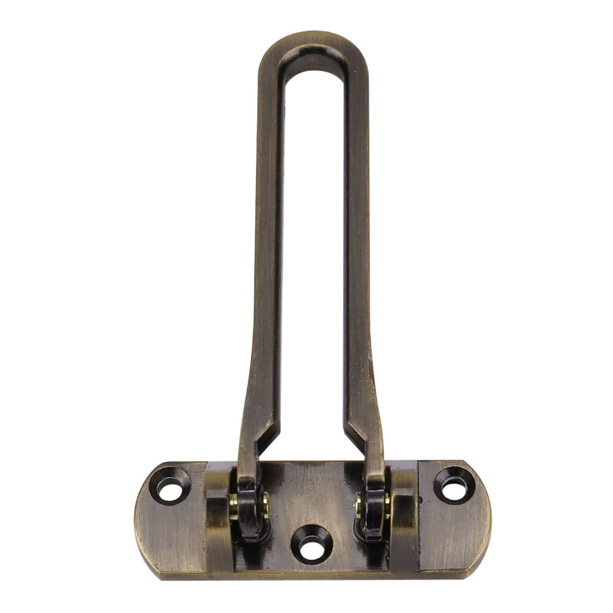 Heavy Duty Zinc Alloy Safety Guard Security Door Lock Latch for Home Hotel Door (Bronze)