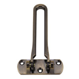 Heavy Duty Zinc Alloy Safety Guard Security Door Lock Latch for Home Hotel Door (Bronze)
