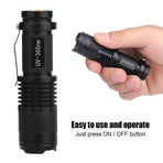 UV Ultra LED Flashlight Blacklight Light Inspection Lamp Torch 365 nM