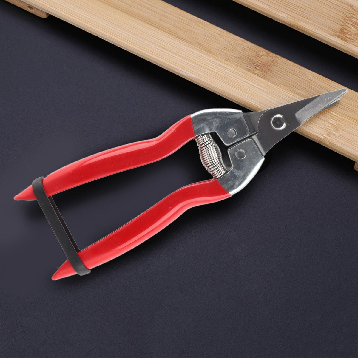 1Pc Sturdy Fruit Tree Bonsai Gardening Pruning Shear Garden Scissors Pruner Tool Curved Blade