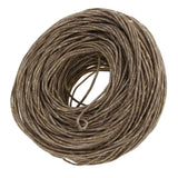 61m Organic Hemp Candle Wick Core with Pure Bee wax for DIY Oil Lamp Dark - Low Angle