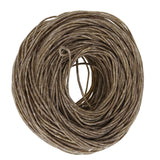 61m Organic Hemp Candle Wick Core with Pure Bee wax for DIY Oil Lamp Dark