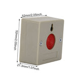 DC 24V Wired Safe Security Plastic Family Office Mini Emergency Alarm Panic Push Button - 45-Degree Angle