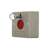 DC 24V Wired Safe Security Plastic Family Office Mini Emergency Alarm Panic Push Button - Extra Image