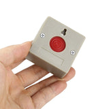 DC 24V Wired Safe Security Plastic Family Office Mini Emergency Alarm Panic Push Button