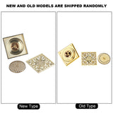 Antique Brass Square Floor Drain with Strainer Bathroom Washroom Drainage & Clean Accessories