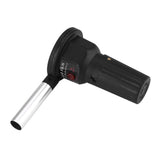 Portable Battery Powered BBQ Fan Air Blower for Outdoor Camping Picnic Charcoal Grill Barbecue
