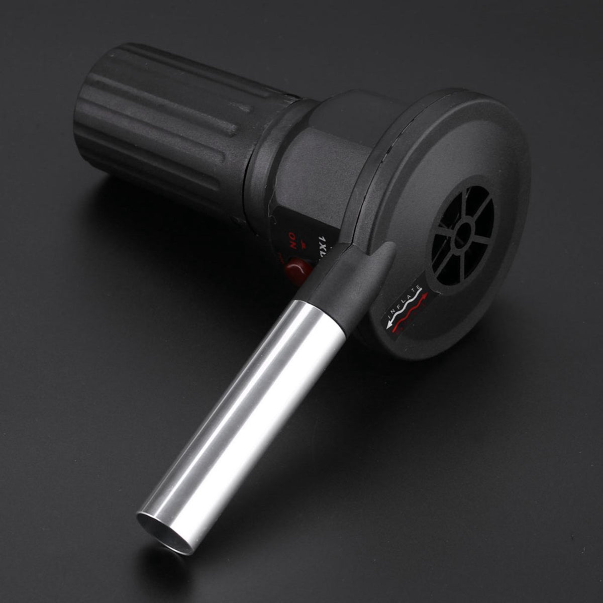 Portable Battery Powered BBQ Fan Air Blower for Outdoor Camping Picnic Charcoal Grill Barbecue