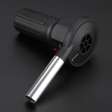 Portable Battery Powered BBQ Fan Air Blower for Outdoor Camping Picnic Charcoal Grill Barbecue