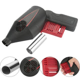 Portable Manual Operated BBQ Fan Air Blower for Outdoor Camping Picnic Grill Barbecue Tool