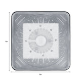 7 Colors LED Romantic Light Water Bath Home Bathroom Shower Head - 45-Degree Angle