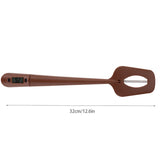Portable Household Kitchen Digital Cooking Food Thermometer For Chocolate Syrup Sauce - Rear View