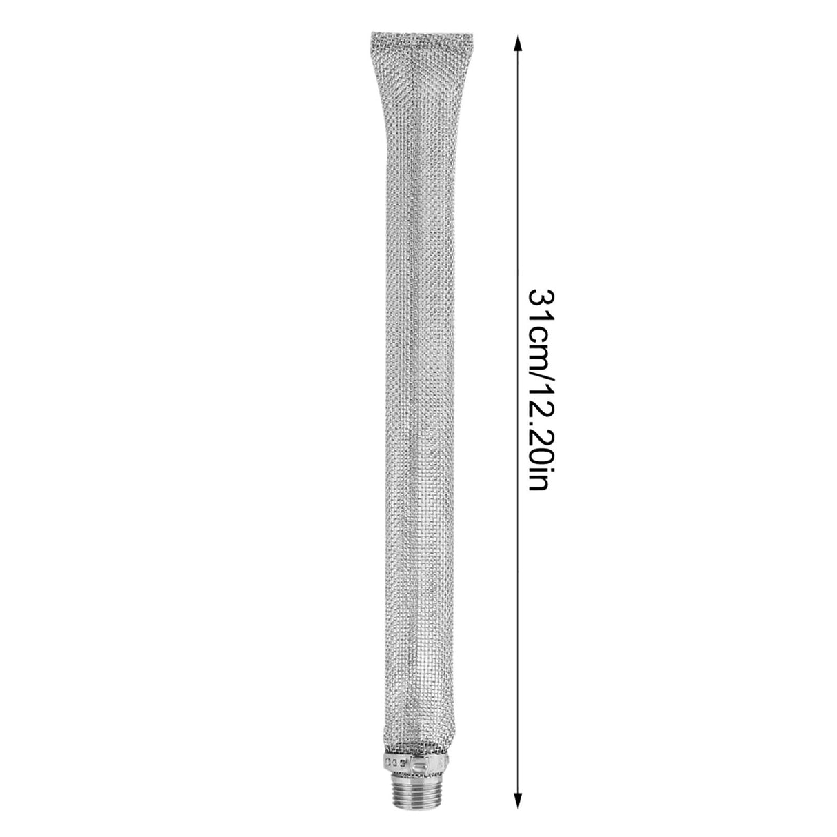 304 Stainless Steel Homemade Beer Brew Hop Filter Screen Strainer Tool (12inch)