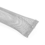 304 Stainless Steel Homemade Beer Brew Hop Filter Screen Strainer Tool (12inch) - Low Angle