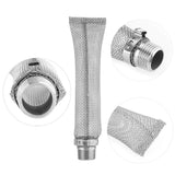304 Stainless Steel Homemade Beer Brew Hop Filter Screen Strainer Tool (6inch)