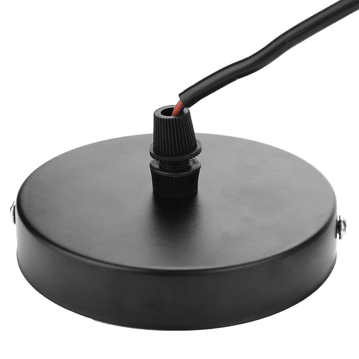 E27 Vintage Pendant Light Holder with Pull Chain Switch Lamp Base Ceiling Mounted (Bronze)