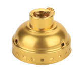 E27 Aluminum Vintage Light Socket with Pull Chain Desk Lamp Lighting Holder Screw Base (Golden) - Extra Image