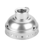 E27 Aluminum Vintage Light Socket with Pull Chain Desk Lamp Lighting Holder Screw Base (Silver)