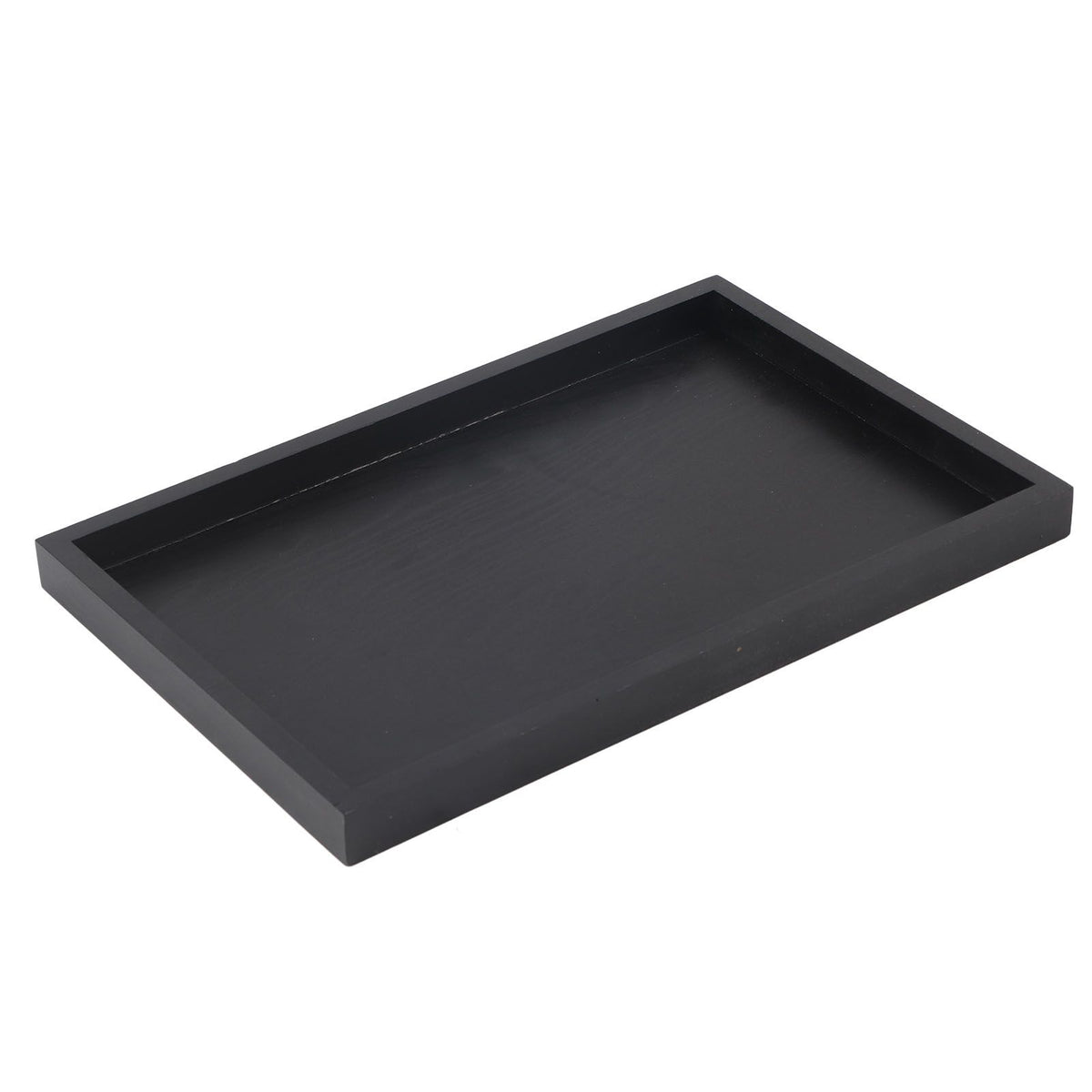 Rectangle Shape Solid Wood Tea Coffee Snack Food Serving Tray Plate Restaurant Trays 25*18*2cm