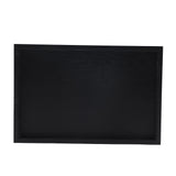 Rectangle Shape Solid Wood Tea Coffee Snack Food Serving Tray Plate Restaurant Trays 25*18*2cm