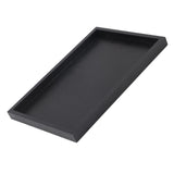 Rectangle Shape Solid Wood Tea Coffee Snack Food Serving Tray Plate Restaurant Trays 25*18*2cm