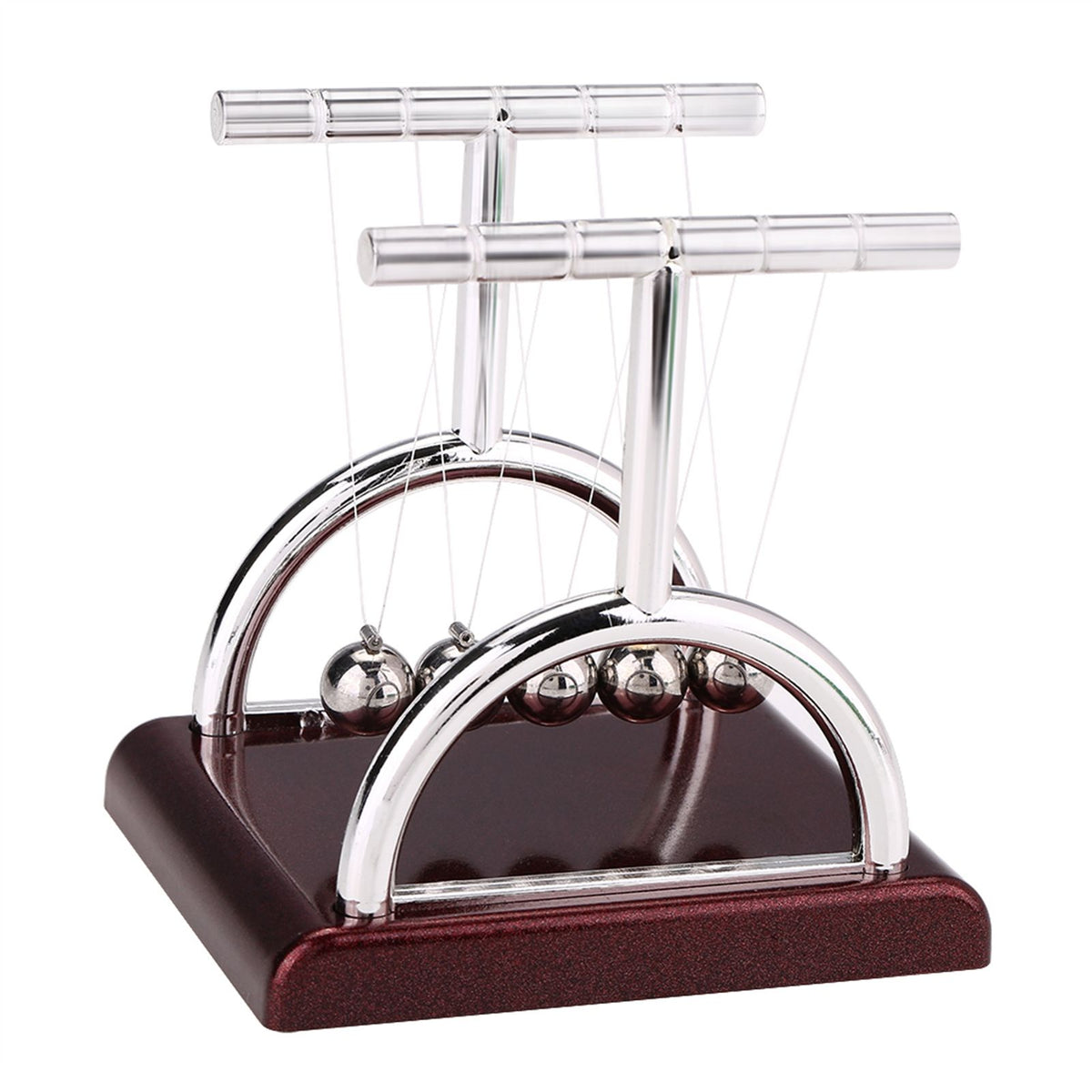 Newton's Cradle Steel Balance Ball Physics Science Pendulum Desk Fun Toy Gift