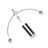 Mini Newton's Cradle Balance Ball Physics Classic Science Fun Office Desk Toy - Rear View