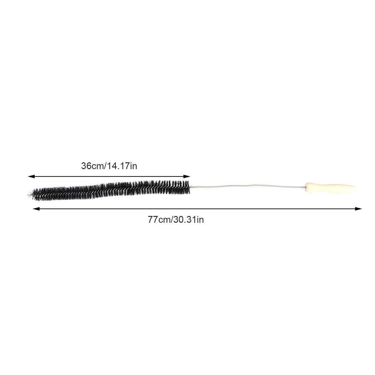 Clothes Dryer Vent Brush Long Flexible Rod Cleaning Tool for Dirt Dust Lint Blockage Removal
