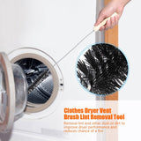 Clothes Dryer Vent Brush Long Flexible Rod Cleaning Tool for Dirt Dust Lint Blockage Removal - Extra Image