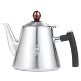 1.2L Stainless Steel Stove top Teapot Tea Coffee Pot Kettle Heat Resistant Handle Matte