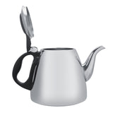 1.2l 1.5L Stainless Steel Stove Top Teapot Tea Coffee Pot Kettle Heat Resistant Handle 1.2L - 45-Degree Angle