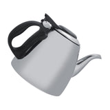 1.2l 1.5L Stainless Steel Stove Top Teapot Tea Coffee Pot Kettle Heat Resistant Handle 1.2L - Low Angle