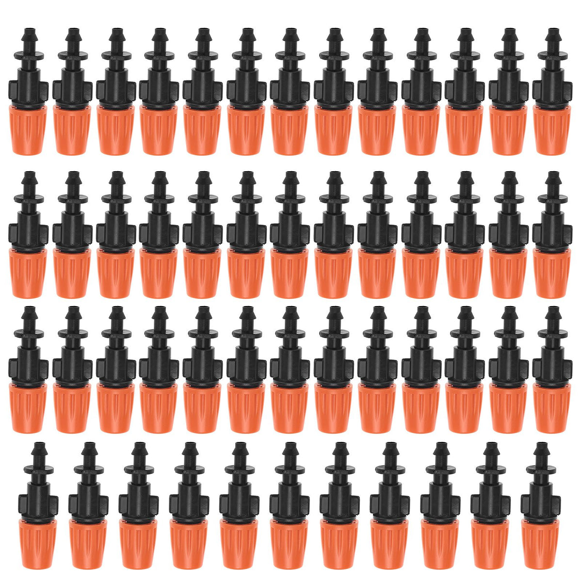 50pcs/set Adjustable Garden Drip Irrigation Misting Nozzles Micro Flowing Sprinkler Head Atomizer